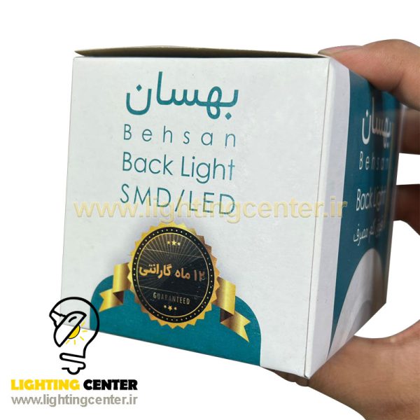 مشخصات چراغ پنل بک لایت 7 وات SMD بهسان